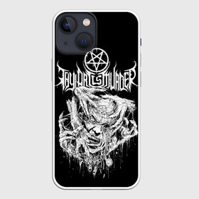 Чехол для iPhone 13 mini с принтом Thy Art Is Murder   Hate в Белгороде,  |  | death metal | deathcore | hate | human target | thy art is murder | группы | дэткор | метал | музыка | рок