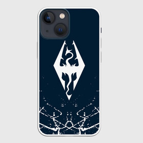 Чехол для iPhone 13 mini с принтом THE ELDER SCROLLS SKYRIM ЭМБЛЕМА ДРАКОНА в Белгороде,  |  | Тематика изображения на принте: dovahkiin | dragon | dragonborn | fus ro dah | oblivion | rpg | skyrim | tes | tes 5 | tes skyrim | tes v | the elder scrolls | the elder scrolls skyrim | we know | докавин | дракон | мы знаем | обливион | рпг | скайрим | фус ро дах