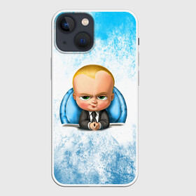 Чехол для iPhone 13 mini с принтом Босс Молокосос (+спина) в Белгороде,  |  | boss baby | cartoon | the boss baby | босс молокосос | малой | мелкий | молокосос | мултик | мульт | мультфильм | пёсико