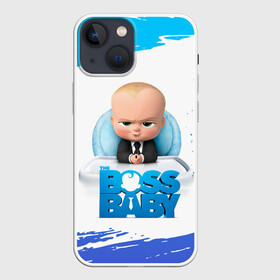 Чехол для iPhone 13 mini с принтом The Boss Baby (Босс Молокосос) в Белгороде,  |  | boss baby | cartoon | the boss baby | босс молокосос | малой | мелкий | молокосос | мултик | мульт | мультфильм | пёсико