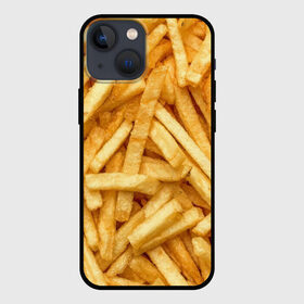 Чехол для iPhone 13 mini с принтом Картошка фри Фастфуд в Белгороде,  |  | potato | деревенская картошка | жареная картошка | картофель | картошка | картошка фри | фри