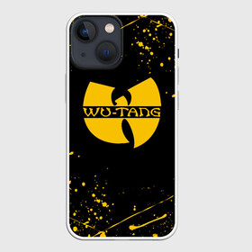 Чехол для iPhone 13 mini с принтом WU TANG CLAN БРЫЗГИ КРАСОК в Белгороде,  |  | wu tang | wu tang clan | wu tang logo | wutang clan | ву танг | ву танг клан | ву танг лого