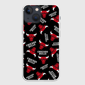 Чехол для iPhone 13 mini с принтом CHICAGO BULLS БЫКИ УЗОР в Белгороде,  |  | 23 | bulls | chicago bulls | jordan | logo | michael jordan | nba | paris saint germain | psg | red | sport | быки | джордан | лого | майкл джордан | псж | спорт | чикаго буллс