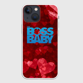 Чехол для iPhone 13 mini с принтом The Boss Baby Love в Белгороде,  |  | boss baby | cartoon | the boss baby | босс молокосос | малой | мелкий | молокосос | мултик | мульт | мультфильм | пёсико