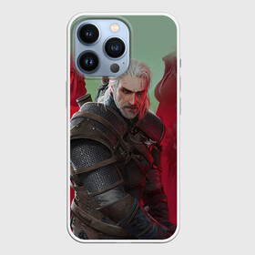 Чехол для iPhone 13 Pro с принтом ВЕДЬМАК | THE WITCHER | ГЕРАЛЬТ С МЕЧОМ в Белгороде,  |  | geralt | the witcher | the witcher wild hunt | witcher | wolf | аард | аксий | белый волк | ведьмак | ведьмак 3 | волк | геральт | игни | ирден | йенифер | каер морхен | квен | охотник | трисс | цири | школа волка