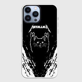 Чехол для iPhone 13 Pro Max с принтом Мяуталлика   Meowtallica. в Белгороде,  |  | metallica | кот | котэ | металлика | музыка | рок