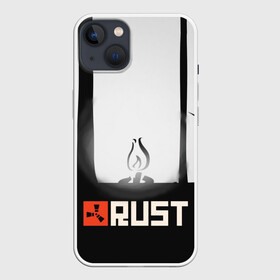 Чехол для iPhone 13 с принтом Огонёк из Раста в Белгороде,  |  | game | games | rust | survive | выживалка | выживач | игра | игры | раст