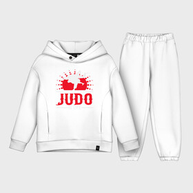 Детский костюм хлопок Oversize с принтом Judo Life в Белгороде,  |  | fighter | japan | judo | mma | sport | ufc | warrior | боец | бой | воин | дзюдо | дзюдоист | единоборства | карате | поединок | спорт | спортсмен | чемпион | япония