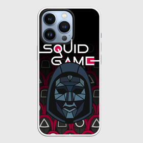 Чехол для iPhone 13 Pro с принтом ИГРА В КАЛЬМАРА   SQUID GAME   ВЕДУЩИЙ   УЗОР в Белгороде,  |  | netflix | pattern | squid game | ведущий | игра в кальмара | игрок кальмара | кино | нетфликс | охрана | персонал | сериал | узор