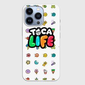 Чехол для iPhone 13 Pro с принтом Логотип | Toca Boca | Тока Бока в Белгороде,  |  | digital toys | gamer | games | helicopter taxi | pets | toca boca | toca hair salon | toca kitchen | toca life | toca life city | toca life world | toca tea party | video games | бока бока | игры | тока бока | тока лайф | тока тока