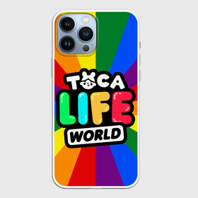 Чехол для iPhone 13 Pro Max с принтом TOCA LIFE WORLD   ТОКА ЛАЙФ ВОРЛД   ПОЛОСЫ в Белгороде,  |  | leon | nari | rita | toca life | toca life world | zeke | зик | леон | нари | разноцветный | рита | тока лайф ворлд