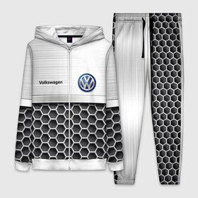 Женский костюм 3D с принтом Volkswagen | Стальная решетка в Белгороде,  |  | das auto | golf | logo | polo | tuareg | volkswagen | volkswagen  с | vw | дас авто | железная | железная решетка | железо | лого | логотип | логотип фольксваген | пассат | поло | сс | сталь | стальная решетка