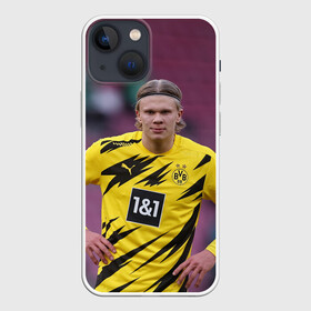 Чехол для iPhone 13 mini с принтом Erling Haaland в Белгороде,  |  | erling | haaland | боруссия | футбол | футболист | холан | холанд | холаннд | холланд | холланнд | эрлинг холанн | эрлинг холаннд