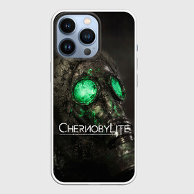 Чехол для iPhone 13 Pro с принтом Chernobylite арт в Белгороде,  |  | art | chernobylite | game | gas | horror | mask | арт | игра | противогаз | химинюк | хоррор | чернобыль | шутер