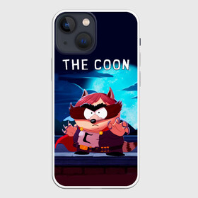 Чехол для iPhone 13 mini с принтом The Coon   Енот | Южный Парк в Белгороде,  |  | cartman | eric cartman | eric theodore cartman | south park | sp | the coon | енот | жиробас | жиртрест | картман | мультфильм | саус парк | сауспарк | эрик картман | южный парк | юп