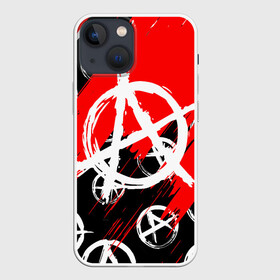 Чехол для iPhone 13 mini с принтом анархия гражданская оборона | ПАТТЕРН в Белгороде,  |  | ussr | анархия | гражданская оборона | гроб | егор летов | летов | рок | русский рок | сибирский панк | ссср