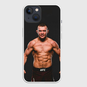 Чехол для iPhone 13 с принтом Пётр Беспощадный в Белгороде,  |  | mma | no mercy | petr yan | беспощадный | мма | пётр ян