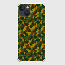 Чехол для iPhone 13 с принтом Бесстыдник (камуфляж) в Белгороде,  |  | camouflage | love | military | playboy | для влюбленных | камуфляж | любовь | милитари | писюн | плейбой | половой орган | прикол | ст