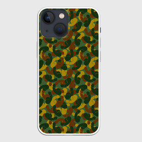 Чехол для iPhone 13 mini с принтом Бесстыдник (камуфляж) в Белгороде,  |  | Тематика изображения на принте: camouflage | love | military | playboy | для влюбленных | камуфляж | любовь | милитари | писюн | плейбой | половой орган | прикол | ст