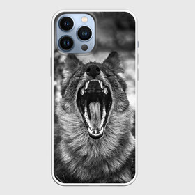 Чехол для iPhone 13 Pro Max с принтом Волчья пасть, зевает в Белгороде,  |  | wolf | wolfs | волк | волка | волки | волчара | волчья | животные | звери | зевает | лес | оскал | пасть | природа