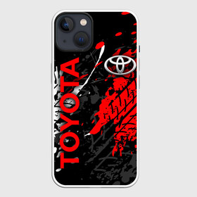 Чехол для iPhone 13 с принтом TOYOTA RED   TOYOTA SPORT в Белгороде,  |  | camry | corolla | race | sport | toyota | авто | автомобиль | камри | корола | красный | спорт | тойота