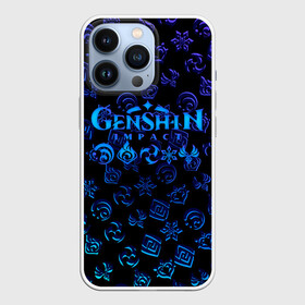 Чехол для iPhone 13 Pro с принтом Genshin Impact | NEON PATTERN SYMBOL в Белгороде,  |  | genshin impact | razor genshin impact | аниме | геншин | геншин импакт | игра | рэйзор геншин | сяо лин genshin | ци ци геншин импакт