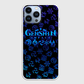 Чехол для iPhone 13 Pro Max с принтом Genshin Impact | NEON PATTERN SYMBOL в Белгороде,  |  | Тематика изображения на принте: genshin impact | razor genshin impact | аниме | геншин | геншин импакт | игра | рэйзор геншин | сяо лин genshin | ци ци геншин импакт