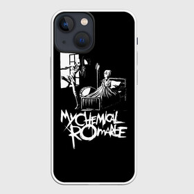 Чехол для iPhone 13 mini с принтом My Chemical Romance уходящий в окно в Белгороде,  |  | mcr | my chemical romance | альтернативный | май кемикал романс | мкр | мой химический роман | мср | мхр | мцр | панк | поп | поппанк | рок группа