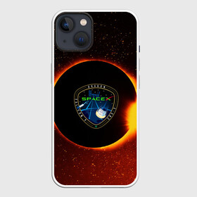 Чехол для iPhone 13 с принтом SPACE X сингулярность в Белгороде,  |  | астрономия | галактика | горизонтсобытий | илонмаск | космос | марс | ракета | сингулярность | чёрнаядыра