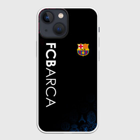 Чехол для iPhone 13 mini с принтом FC BARCA CHEMPION в Белгороде,  |  | Тематика изображения на принте: barca | barcelona | fc barca | барка | барселона