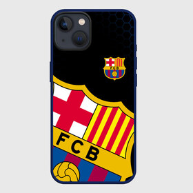 Чехол для iPhone 13 с принтом FC BARCELONA LOGOBOMBING ФИРМЕННЫЕ ЦВЕТА в Белгороде,  |  | barca | barcelona | fc barca | барка | барселона