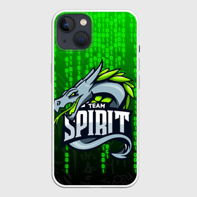 Чехол для iPhone 13 с принтом TEAM SPIRIT   ТИМ СПИРИТ   ЗЕЛЕНЫЙ ДРАКОН в Белгороде,  |  | dota 2 | games | green | sport | team spirit | the dragon | дота 2 | дракон | зеленый | игры | киберспорт | код | спорт | тим спирит