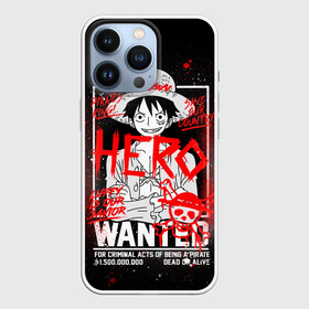 Чехол для iPhone 13 Pro с принтом One Piece: Разыскивается Манки Д Лаффи в Белгороде,  |  | anime | hero | monkey d luffy | one piece | wanted | аниме | ванпис | манга | манки д лаффи | манки д луффи | соломенная шляпа