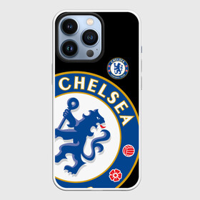 Чехол для iPhone 13 Pro с принтом ЧЕЛСИ   CHELSEA BIG LOGO в Белгороде,  |  | Тематика изображения на принте: blue | chelsea | fc | football | football club | lion | sport | лев | синий | спорт | спортивные | униформа | фирменные цвета | фк | футбол | футбольный клуб | челси