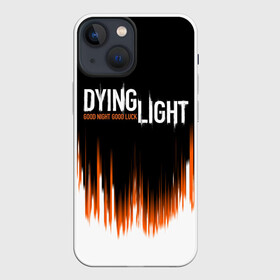 Чехол для iPhone 13 mini с принтом DYING LIGHT GOOD NIGHT AND GOOD LUCK в Белгороде,  |  | dying light | dying light 2 | monsters | zombie | даинг лайт | зомби | монстры | харан