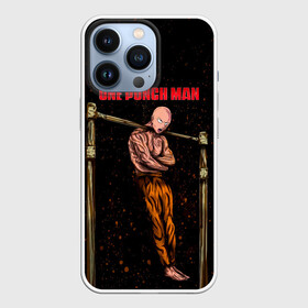 Чехол для iPhone 13 Pro с принтом One Punch Man Сайтама турникимэн в Белгороде,  |  | Тематика изображения на принте: hagemanto | one punch man | one punchman | onepunchman | saitama | sensei | аниме | ван панч мен | ванпанчмен | лысый плащ | манга | сайтама | сильнейший человек | учитель | человек одинудар | человек одного удара