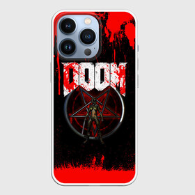 Чехол для iPhone 13 Pro с принтом DOOMGIRL (+спина) в Белгороде,  |  | demons | devil | doom | doom eternal | doom girl | doom slayer | doomgirl | doomguy | hell | slayer | ад | вега | демон | демоны | дум | думгай | икона греха | какодемон | манкубус | солдат рока | элементаль боли