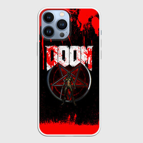 Чехол для iPhone 13 Pro Max с принтом DOOMGIRL (+спина) в Белгороде,  |  | demons | devil | doom | doom eternal | doom girl | doom slayer | doomgirl | doomguy | hell | slayer | ад | вега | демон | демоны | дум | думгай | икона греха | какодемон | манкубус | солдат рока | элементаль боли