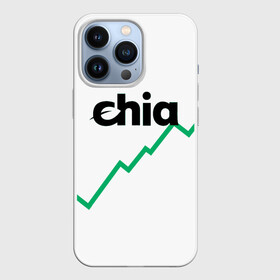 Чехол для iPhone 13 Pro с принтом Криптовалюта Чиа в Белгороде,  |  | Тематика изображения на принте: 2021 | 2022 | bitcoin | btc | chia | chia network | dogecoin | ethereum | ssd | xch | биткоин | в топе | в тренде | жёсткие диски | крипта | криптовалюта | майнинг | чиа