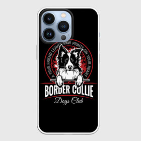 Чехол для iPhone 13 Pro с принтом Бордер Колли (Border Collie) в Белгороде,  |  | animal | border collie | dog | бордер колли | год собаки | друг человека | животное | зверь | ищейка | кинолог | кость | овчарка | пастушья собака | пёс | порода собак | собака бордер колли | собаковод