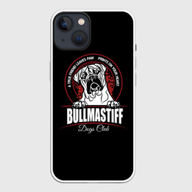 Чехол для iPhone 13 с принтом Бульмастиф (Bullmastiff) в Белгороде,  |  | animal | bulldog | bullmastiff | dog | mastiff | бульдог | бульмастиф | год собаки | друг человека | животное | зверь | кинолог | мастиф | пёс | порода собак | собака бульмастиф | собаковод | сторожевая собака