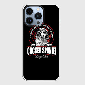 Чехол для iPhone 13 Pro с принтом Кокер Спаниель (Cocker Spaniel) в Белгороде,  |  | cocker spaniel | dog spaniel | k | английский спаниель | год собаки | друг человека | животное | зверь | кавалер спаниель | кинг чарльз спаниель | кинолог | кокер спаниель | охотничья собака | пёс