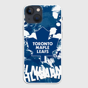 Чехол для iPhone 13 mini с принтом Торонто Мейпл Лифс, Toronto Maple Leafs в Белгороде,  |  | hockey | maple leafs | nhl | toronto | toronto maple leafs | usa | мейпл лифс | нхл | спорт | сша | торонто | торонто мейпл лифс | хоккей | шайба