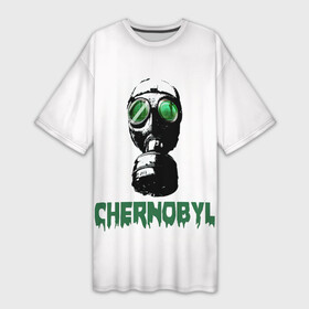 Платье-футболка 3D с принтом СИЗ chernobylite в Белгороде,  |  | chernobyl | game | stalker | игра | отчуждения | радиация | сталкер | чаэс | чернобль | чернобыль