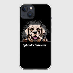 Чехол для iPhone 13 с принтом Лабрадор Ретривер (Labrador Retriever) в Белгороде,  |  | animal | dog | hunting dog | labrador | labrador retriever | год собаки | друг человека | животное | зверь | кинолог | лабрадор | лабрадор ретривер | охотничья собака | пес | порода собак | ретривер | собака лабрадор