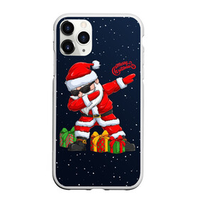 Чехол для iPhone 11 Pro матовый с принтом SANTA DABBING в Белгороде, Силикон |  | christmas | dab | dabbing | santa | дед мороз | елка | зима | новый год | подарок | рождество | санта | снег | снегурочка | снежинка