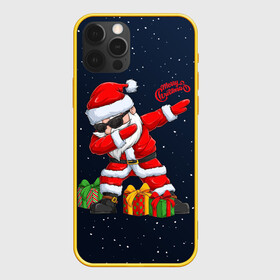 Чехол для iPhone 12 Pro с принтом SANTA DABBING в Белгороде, силикон | область печати: задняя сторона чехла, без боковых панелей | christmas | dab | dabbing | santa | дед мороз | елка | зима | новый год | подарок | рождество | санта | снег | снегурочка | снежинка