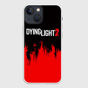 Чехол для iPhone 13 mini с принтом DYING LIGHT RED ALERT ZOMBIE в Белгороде,  |  | apocalypsis | dying light | dying light 2 | dying light the following | haran | horror | kyle craig | monsters | survivor | zombie | апокалипсис | выживалка | даинг лайт | зомби | кайл крейн | монстры | харан