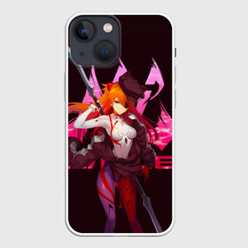 Чехол для iPhone 13 mini с принтом Вооруженная Аска Ленгли с мечом в Белгороде,  |  | anime | evangelion | girl | nerv | аниме | аска | аска ленгли сорью | аска лэнгли сорью | асочка | вайфу | девушка | ева | евангелион | ленгли | нерв | тян