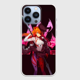 Чехол для iPhone 13 Pro с принтом Вооруженная Аска Ленгли с мечом в Белгороде,  |  | anime | evangelion | girl | nerv | аниме | аска | аска ленгли сорью | аска лэнгли сорью | асочка | вайфу | девушка | ева | евангелион | ленгли | нерв | тян